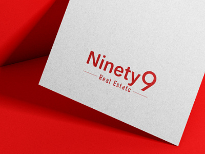 Ninety9 Real Estate Logo best logo designer branding graphic design logo logo designer ninety9 real estate logo professional logo