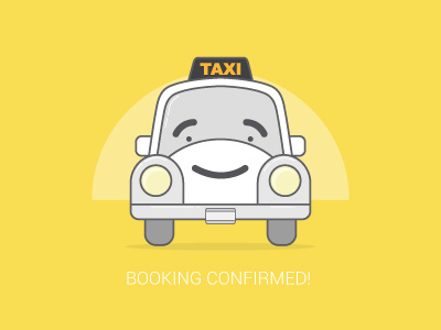 TAXI! branding cab character design colors fresh graphic design illustration taxi