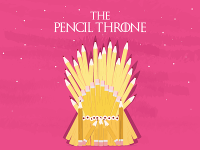 The Pencil Throne