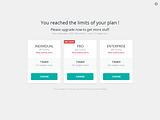 Upgrade Plan by Hugo on Dribbble