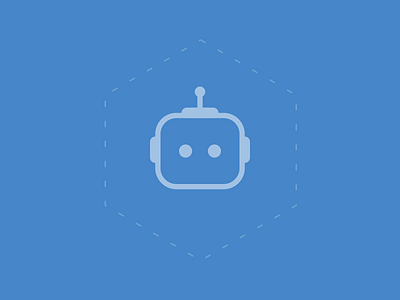 Robot Logo revisited by Hugo on Dribbble