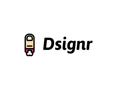 Oops my finger cut designer dsignr finger logo minimalism minimalist