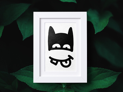 BATMAAAN 🦇 batman comics dark doodle face hero illustration portrait