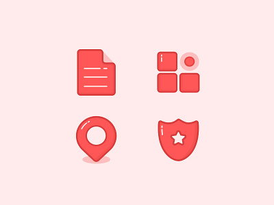 Icon gui icon red