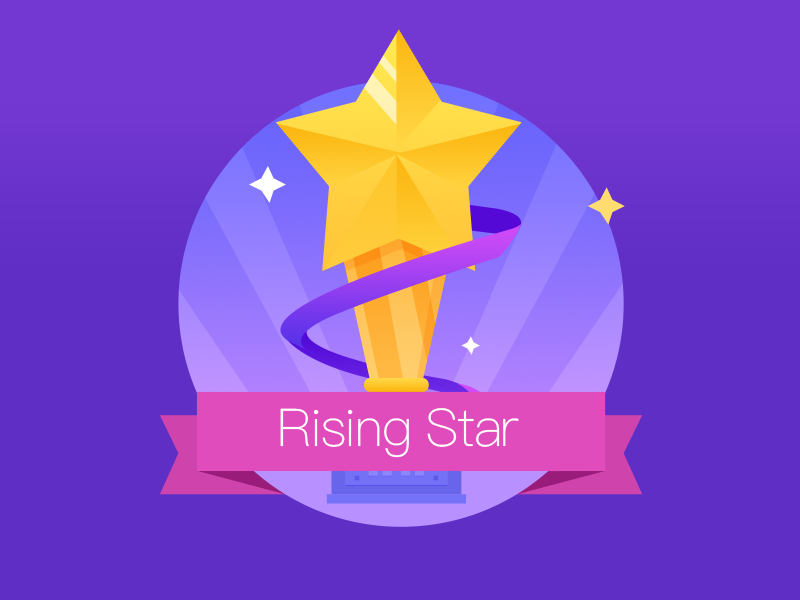 Rising Star by Kakarotoo on Dribbble