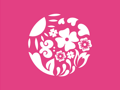 The flower logo