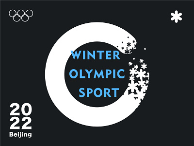 winter olympic sport badge branding design illustration logo olympic olympic games sport the olympic games