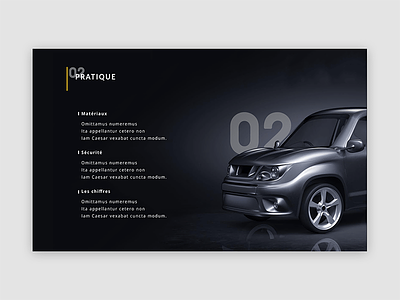 Gazelle Tech Cars Redesign cars creation dark gazelle tech interface landing page product redesign ui ux webdesign