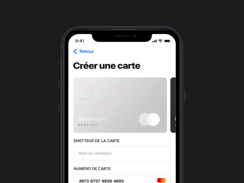 Apple Card Pay - Wallet App app app animation apple application concept dribbble interface new pay revolut sketch ui ux