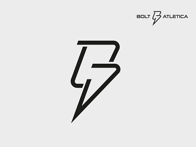 Bolt Atletica Logo and Brand Identity brand logo branding design graphic design icon identity illustration logo logo identity symbol ui vector