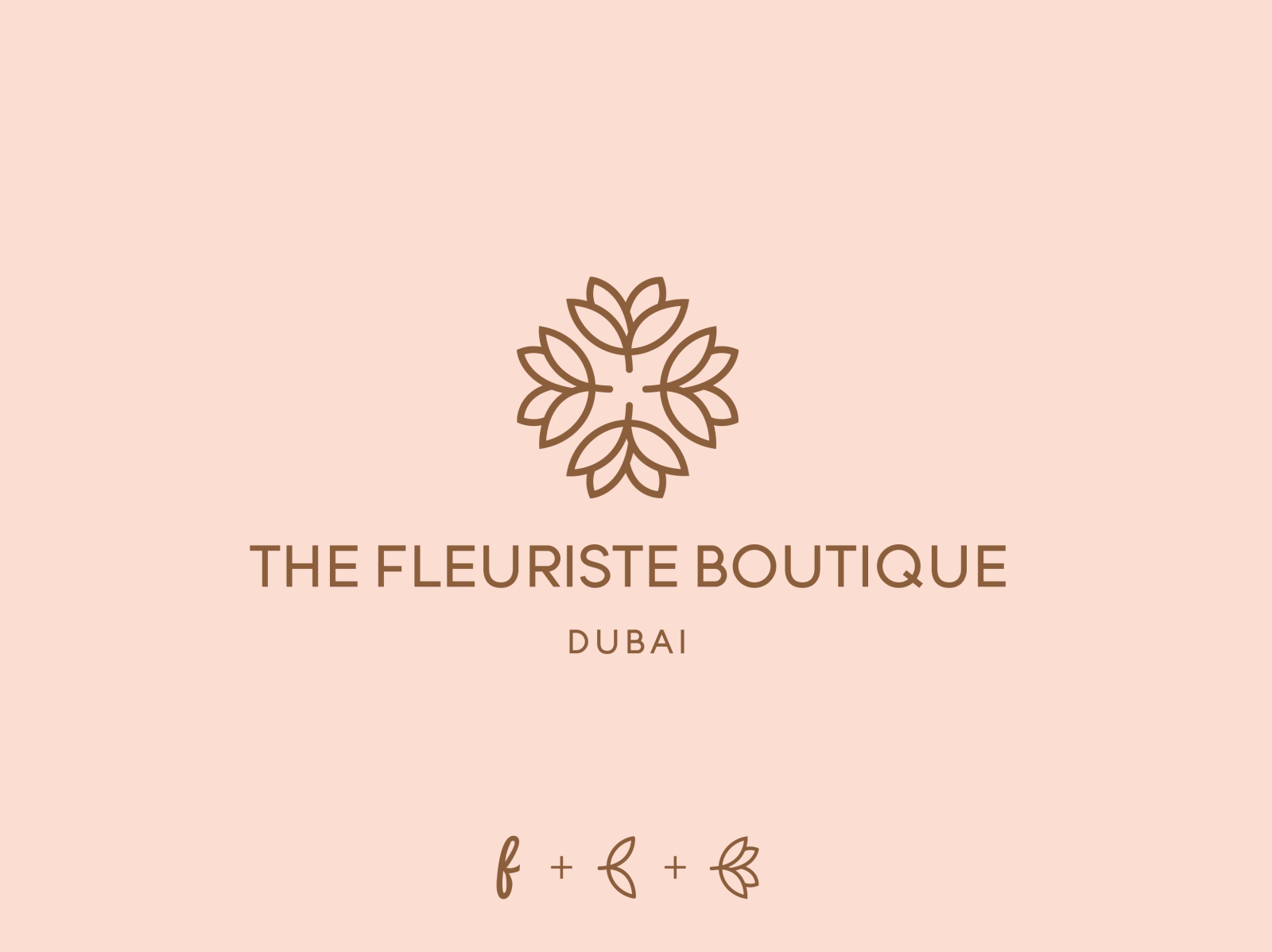 The Fleuriste Boutique Logo Branding by Thoufiq on Dribbble