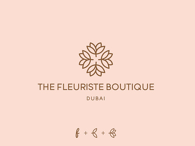The Fleuriste Boutique Logo Branding