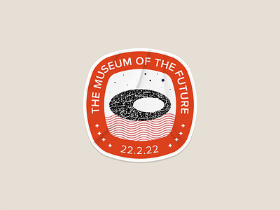 The Museum of the Future branding design future icon identity illustration logo museum stamp symbol
