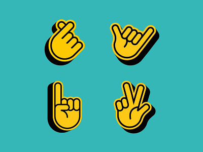 Icon Branding branding design graphic design hand icons hand sign hand signs icon icons identity illustration logo sign symbol vector