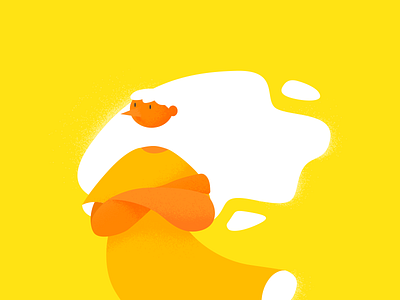 Ms. Optimistic bright character graphic design illustration motivation optimistic orange positive summer sun sunny yellow