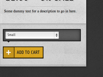 Working on a theme for a shopping cart shopping cart ui