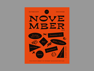 ITC "November Gig Guide"