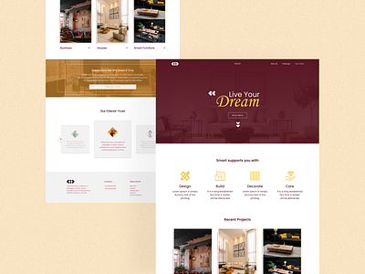 Smart interior design co. design interior design ui uiux ux websites