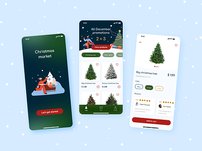 Christmas market app
