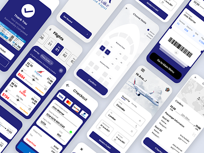 Flight Booking App app design border pass daily inspiration daily ui inspiration dailyui flight booking app iphone mobile responsive ui ui design ui designer ux uxui design visual design