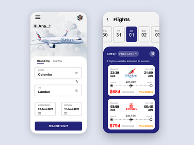Flight Booking App app design border pass daily inspiration daily ui daily ui inspiration design flight booking app iphone design mobile design ui ui design ui designer ux