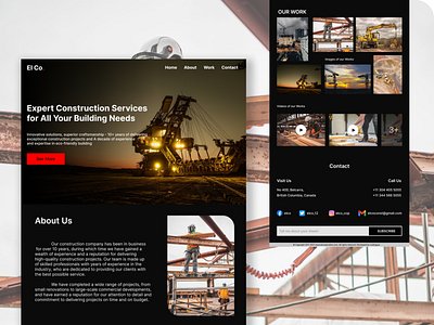 Construction Web Design