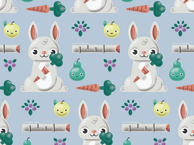 Rabbit Pattern Illustration