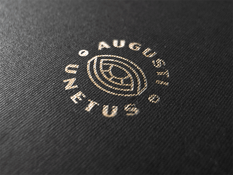 Sleepless August logo identity concept