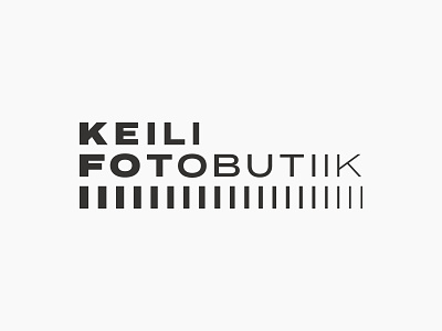 Keili Fotobutiik Identity Logotype