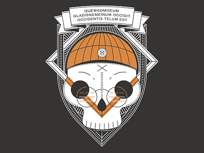 Hackathlon T-shirt Skull Design vol 2