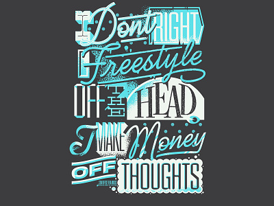 Typographic Shirt Design for PerVers
