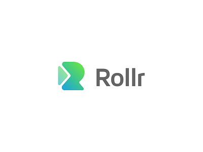 Rollr Logo branding car driving illustrator logo obd rollr