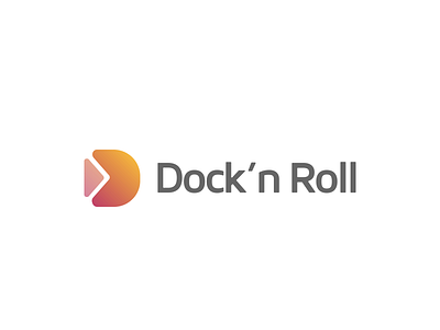 Dock'n Roll branding illustrator logo safe