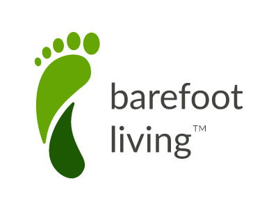 Barefoot Living Logo Freebie barefoot foot free living logo