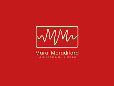 Personal Logo | Maral Moradifard branding graphic design logo