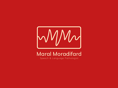 Personal Logo | Maral Moradifard branding graphic design logo