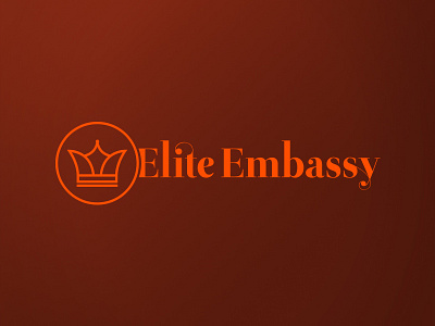 Eliteembassy Logo Dribbble branding crowne logo logo