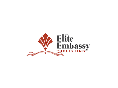 Elite Embassy Publishing Logo brand branding kiodour logo logo design wordmark
