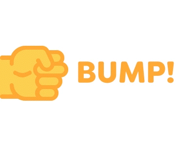 Fist Bump animated colorful emoticon illustration slack