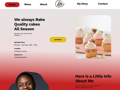 My personal Cake website