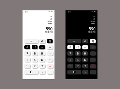 Upgraded Iphone Calculator App destop figma fixed problem iphone ui ux