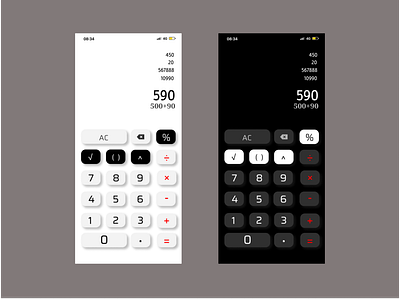 Upgraded Iphone Calculator App