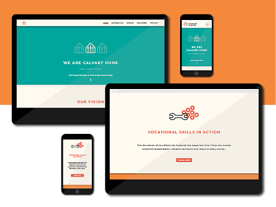 Calvary Home for Children Site Redesign