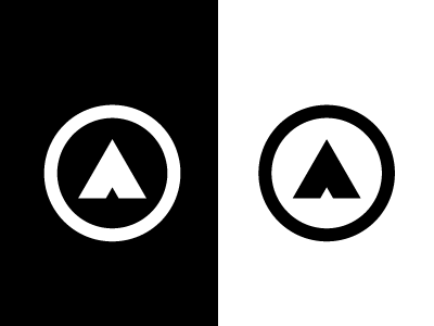 Personal monogram a identity logo monogram
