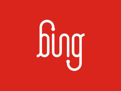 Bing ambigram bing