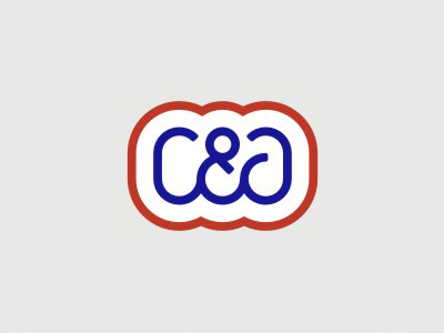 C&A c and a ca logo rebrand redesign