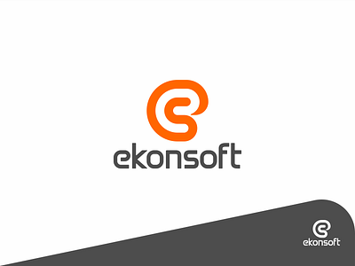 ekonsoft ReBranding / e + s Monogram Logo branding design draw identity logo mark monogram rebrand redesign ui vector