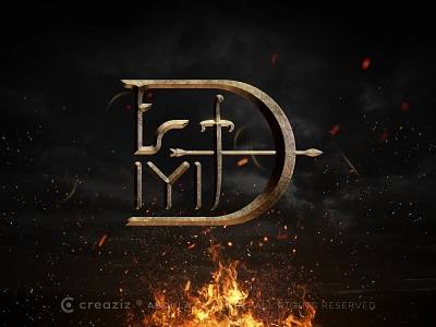 D - Diriliş Ertuğrul 3d branding creaziz design diriliş diriliş ertuğrul epic ertugrul identity illustration logo mark monogram rebrand redesign resurrection ertugrul sign turkish vector