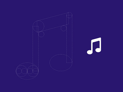 Nota icon music nota note technical ui ux