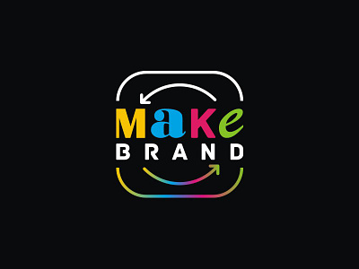 MakeBrand / Logo brand make makebrand name